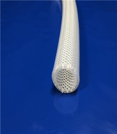 北京制藥級網紋增強編織硅膠軟管